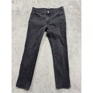 Levi's 511 Jeans Mens Black 33x30 Denim Slim Fit Casual